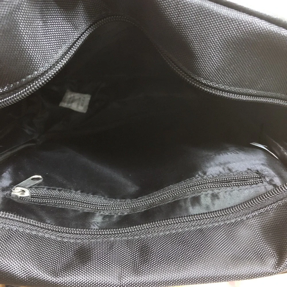 Jack Daniel's Messenger Bag 13x12x3 Logo Satchel Shoulder Travel Bag Black